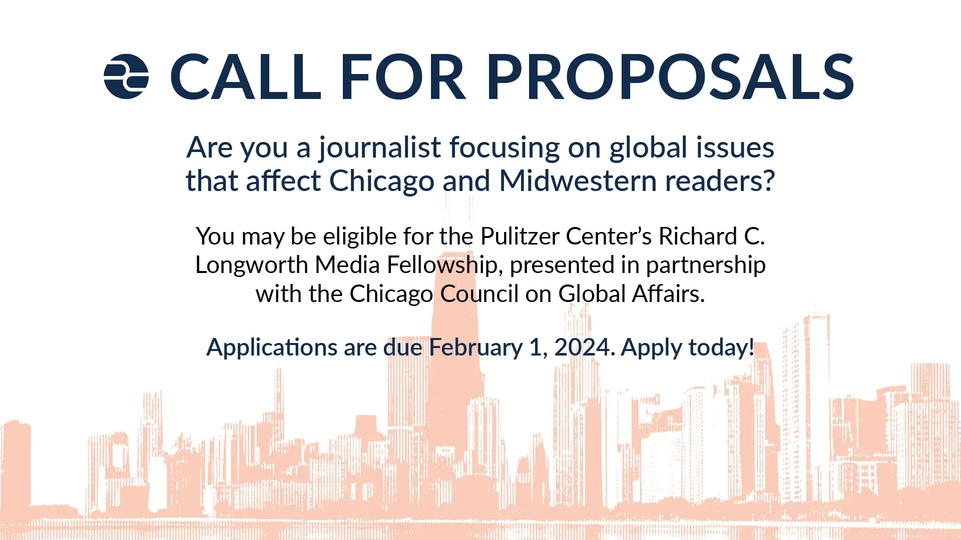 Applications Open for 2024 Richard C. Longworth Media Fellowships